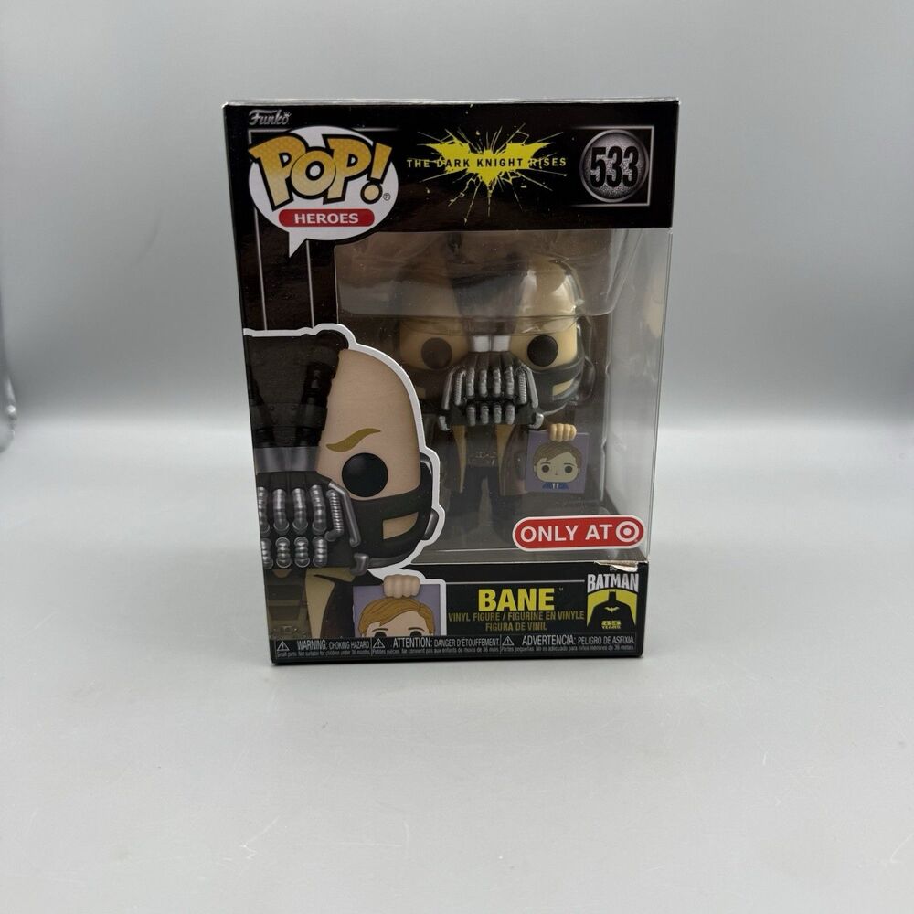 Funko Pop Heroes BANE #533 The Dark Knight Rises Target Exclusive Batman